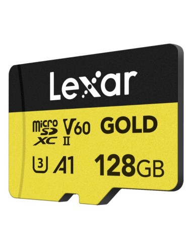 Lexar Professional GOLD 128 GB MicroSDXC UHS-II