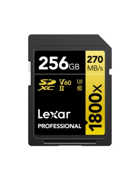 Lexar LSD1800256G-BNNNG memoria flash 256 GB SDXC Clase 10