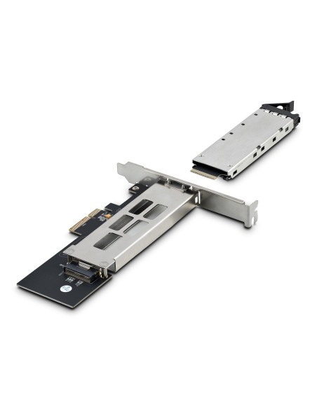 StarTech.com Tarjeta PCIe x4 a SSD NVMe M.2 - Rack Móvil Backplane con Bandeja Removible Hot Swap Intercambiable en Caliente -