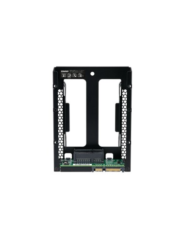 QNAP QDA-A2AR caja para disco duro externo Carcasa de disco duro SSD Negro 2.5"