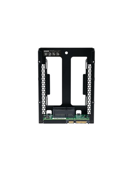 QNAP QDA-A2AR caja para disco duro externo Carcasa de disco duro SSD Negro 2.5"
