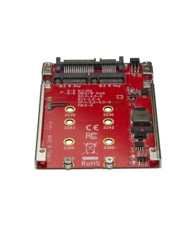 StarTech.com Adaptador para Unidad de Disco M.2 a SATA para Bahía de 2,5 Pulgadas - Conversor M.2 a SATA para Bahía de 2,5