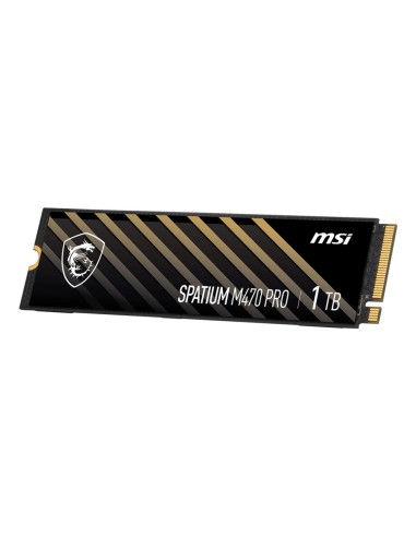 MSI Spatium M470 PRO PCIe 4.0 NVMe M.2 1TB PCI Express 4.0 3D NAND