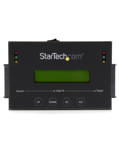 StarTech.com Duplicador Clonador Autónomo de Discos Duros o SSD SATA 1 1 con Gestor de Imágenes de Disco - para Copias de