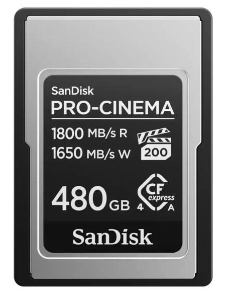 SanDisk PRO-CINEMA CFexpress Type A Card - 480GB CFexpress tipo A
