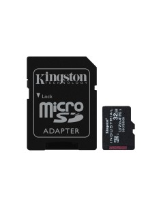 Kingston Technology Tarjeta 32GB microSDHC Industrial C10 A1 pSLC + adaptador SD
