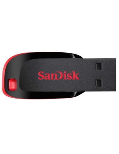 SanDisk Cruzer Blade unidad flash USB 16 GB USB tipo A 2.0 Negro, Rojo