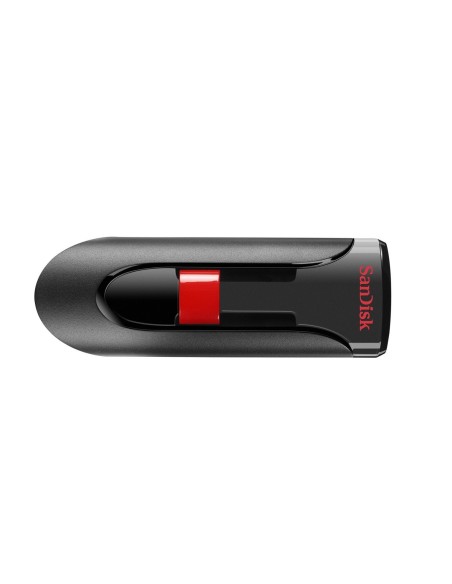 SanDisk Cruzer Glide, 32GB unidad flash USB USB tipo A 2.0 Negro, Rojo