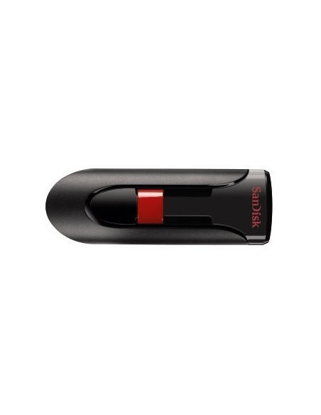SanDisk Cruzer Glide unidad flash USB 128 GB USB tipo A 2.0 Negro, Rojo