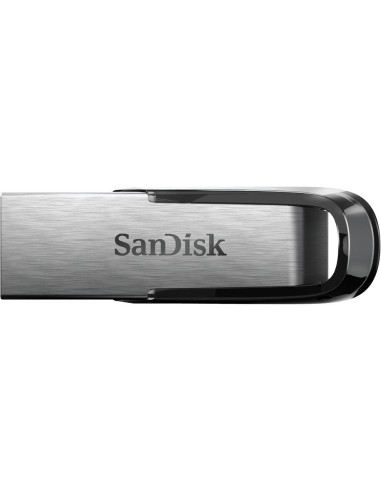SanDisk ULTRA FLAIR unidad flash USB 64 GB USB tipo A 3.2 Gen 1 (3.1 Gen 1) Negro, Plata