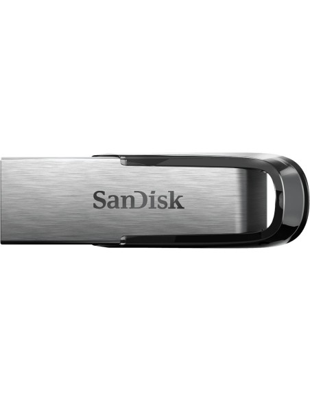 SanDisk ULTRA FLAIR unidad flash USB 64 GB USB tipo A 3.2 Gen 1 (3.1 Gen 1) Negro, Plata