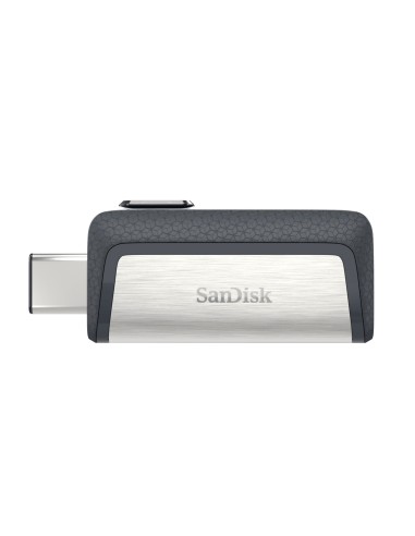 SanDisk Drive USB Ganda Ultra Tipe-C 256 GB unidad flash USB USB Type-A   USB Type-C 3.2 Gen 1 (3.1 Gen 1) Gris, Plata