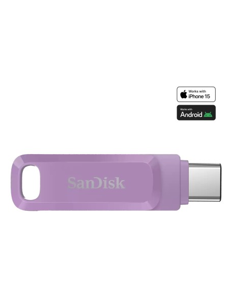 SanDisk Ultra Dual Drive Go unidad flash USB 1 TB USB Tipo C 3.2 Gen 1 (3.1 Gen 1) Lavanda
