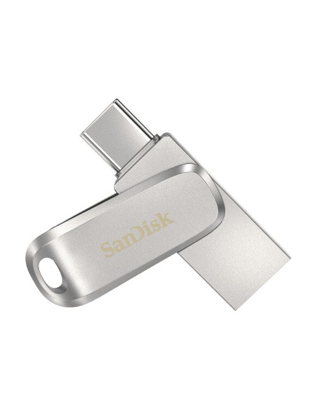 SanDisk Ultra Dual Drive Luxe unidad flash USB 256 GB USB Type-A   USB Type-C 3.2 Gen 1 (3.1 Gen 1) Acero inoxidable