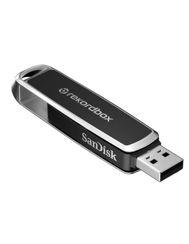 SanDisk SDDDE1-512G-GR46 unidad flash USB 512 GB USB Type-A   USB Type-C Negro