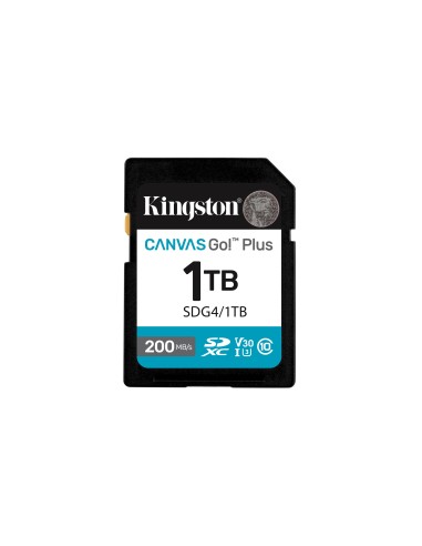 Kingston Technology Canvas Go! Plus 1TB SDXC Canvas Go Plus Gen4 200MB s C10 UHS-I U3 V30