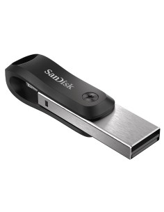 SanDisk iXpand unidad flash USB 64 GB USB Type-A   Lightning 3.2 Gen 2 (3.1 Gen 2) Negro, Plata 2