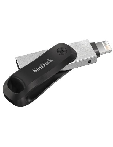 SanDisk iXpand unidad flash USB 64 GB USB Type-A   Lightning 3.2 Gen 2 (3.1 Gen 2) Negro, Plata
