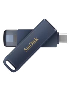 SanDisk iXpand unidad flash USB 128 GB USB Type-C   Lightning 3.2 Gen 1 (3.1 Gen 1) Azul