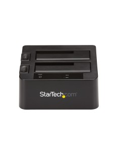 StarTech.com Docking Station de 2 Bahías - USB 3.1 a SATA - USB 3.1 (10 Gbps) - SATA I II III de 2,5 3,5" - Base de 2