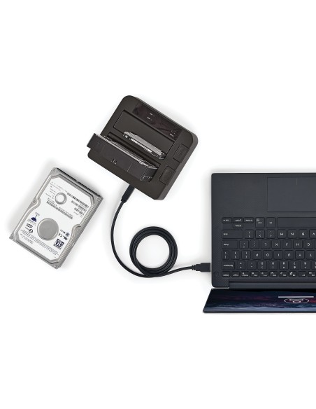 StarTech.com Docking Station de 2 Bahías - USB 3.1 a SATA - USB 3.1 (10 Gbps) - SATA I II III de 2,5 3,5" - Base de