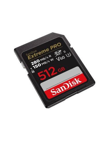 SanDisk SDSDXEP-512G-GN4IN memoria flash 512 GB SDXC UHS-II Clase 10