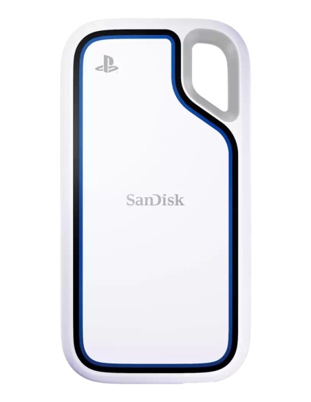 SanDisk SDSSDE62P-1T00-G25 unidad externa de estado sólido 1 TB USB Tipo C 3.2 Gen 2 (3.1 Gen 2) Blanco