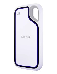 SanDisk SDSSDE62P-2T00-G25 unidad externa de estado sólido 2 TB USB Tipo C 3.2 Gen 2 (3.1 Gen 2) Blanco