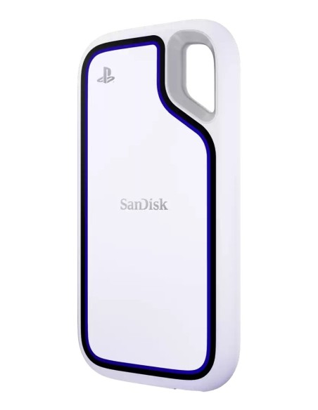 SanDisk SDSSDE62P-2T00-G25 unidad externa de estado sólido 2 TB USB Tipo C 3.2 Gen 2 (3.1 Gen 2) Blanco