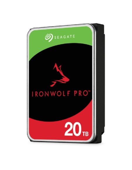 Seagate IronWolf Pro ST20000NT001 disco duro interno 20 TB 7200 RPM 256 MB 3.5"