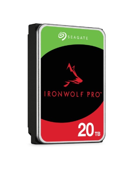 Seagate IronWolf Pro ST20000NT001 disco duro interno 20 TB 7200 RPM 256 MB 3.5"