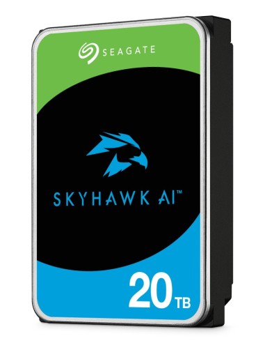 Seagate SkyHawk AI ST20000VE004 disco duro interno 20 TB 7200 RPM 512 MB 3.5" Serial ATA III