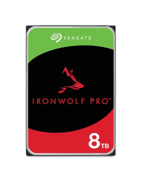 Seagate IronWolf Pro ST8000NT001 disco duro interno 8 TB 7200 RPM 256 MB 3.5" Serial ATA III