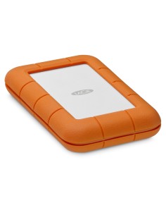 LaCie Rugged Secure disco duro externo 2 TB 2.5" USB Tipo C 3.2 Gen 1 (3.1 Gen 1) Naranja, Blanco