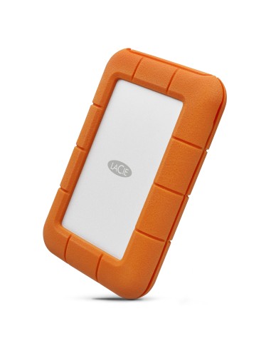 LaCie Rugged USB-C disco duro externo 5 TB USB Tipo C 3.2 Gen 1 (3.1 Gen 1) Gris, Amarillo