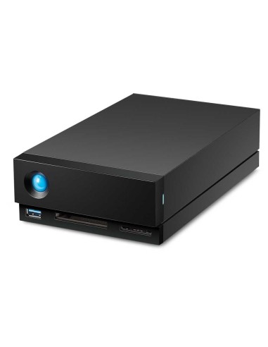 LaCie 1big Dock disco duro externo 8 TB 7200 RPM 3.5" USB tipo A 3.2 Gen 1 (3.1 Gen 1) Negro