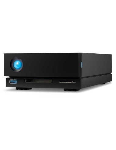 LaCie 1big Dock disco duro externo 8 TB 7200 RPM 3.5" USB tipo A 3.2 Gen 1 (3.1 Gen 1) Negro