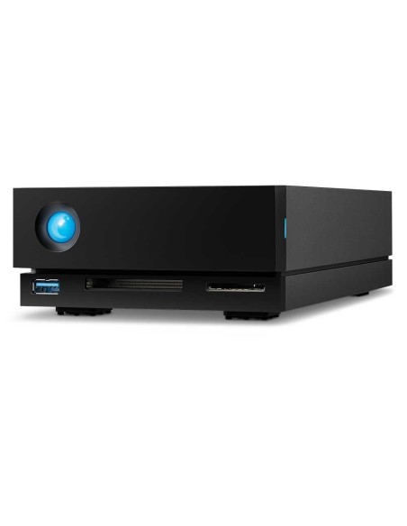 LaCie 1big Dock disco duro externo 8 TB 7200 RPM 3.5" USB tipo A 3.2 Gen 1 (3.1 Gen 1) Negro