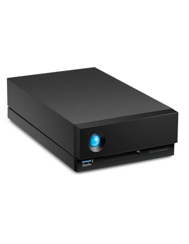 LaCie 1big Dock disco duro externo 8 TB 7200 RPM 3.5" USB tipo A 3.2 Gen 1 (3.1 Gen 1) Negro
