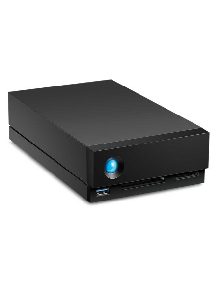LaCie 1big Dock disco duro externo 8 TB 7200 RPM 3.5" USB tipo A 3.2 Gen 1 (3.1 Gen 1) Negro