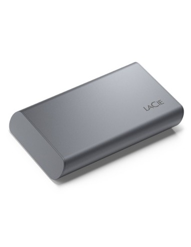 LaCie Mobile SSD Secure Tecnología Thunderbolt (Rayo) 1 TB USB Tipo C 3.2 Gen 2 (3.1 Gen 2) Gris
