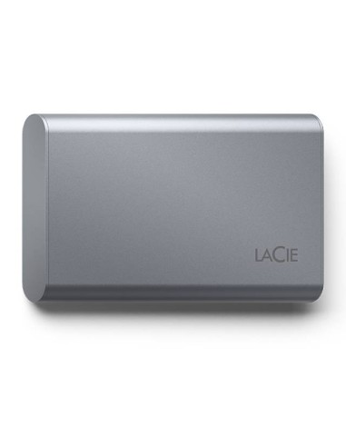 LaCie Mobile SSD Secure Tecnología Thunderbolt (Rayo) 1 TB USB Tipo C 3.2 Gen 2 (3.1 Gen 2) Gris