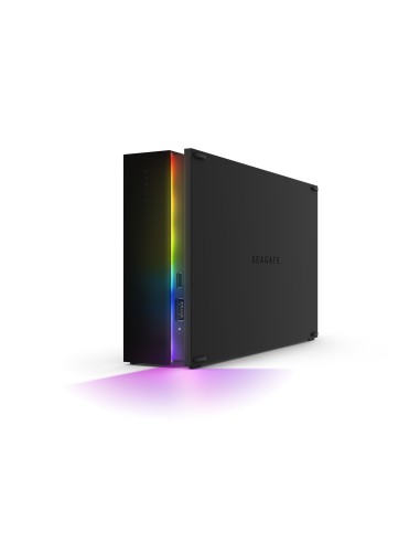 Seagate FireCuda Gaming Hub disco duro externo 8 TB Micro-USB B   USB Type-A   USB Type-C 3.2 Gen 1 (3.1 Gen 1) Negro
