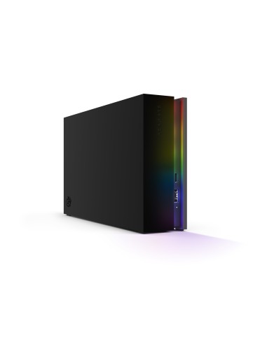 Seagate FireCuda Gaming Hub disco duro externo 8 TB Micro-USB B   USB Type-A   USB Type-C 3.2 Gen 1 (3.1 Gen 1) Negro
