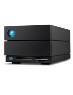 LaCie 2big Dock unidad de disco multiple 48 TB Escritorio Negro