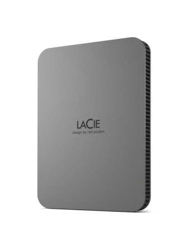 LaCie Mobile Drive Secure disco duro externo 2 TB USB Tipo C 3.2 Gen 1 (3.1 Gen 1) Gris