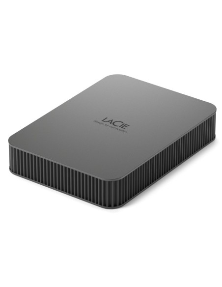 LaCie STLR5000400 disco duro externo 5 TB USB Tipo C 3.2 Gen 1 (3.1 Gen 1) Gris