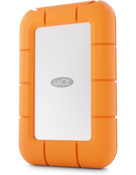 LaCie STMF1000400 unidad externa de estado sólido 1 TB USB Tipo C USB 3.2 Gen 2x2 Gris, Naranja