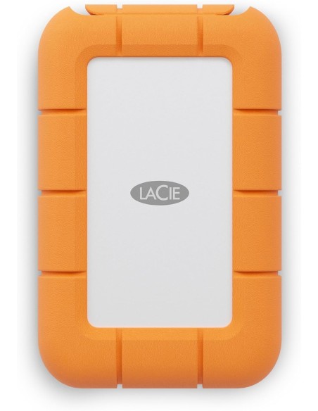 LaCie STMF1000400 unidad externa de estado sólido 1 TB USB Tipo C USB 3.2 Gen 2x2 Gris, Naranja