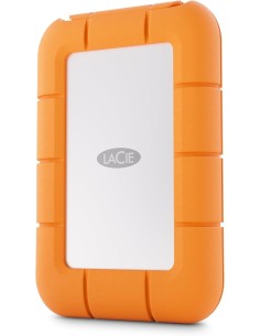 LaCie STMF2000400 unidad externa de estado sólido 2 TB USB Tipo C USB 3.2 Gen 2x2 Gris, Naranja
